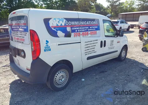 2015 Ram Promaster City Tradesman from USA, damaged, VIN ZFBERFAT4F6195228